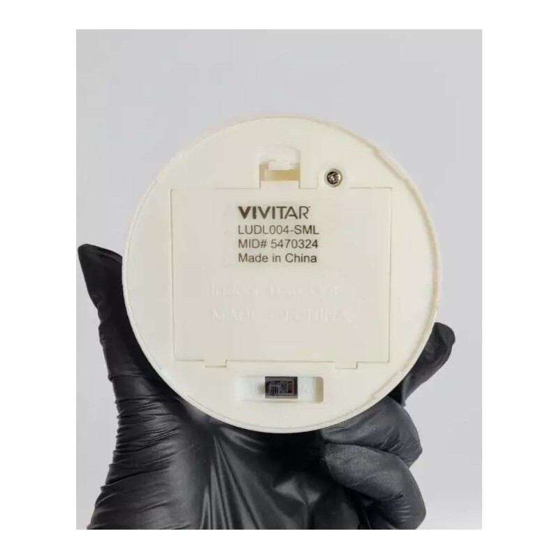 VIVITAR RGB Smiley Face Neon Desk Light With Remote