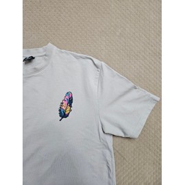 3.5" Embroidered Feather Iron On Patch | Decorative Feather Native American Applique Iron On/Sew On Patches for Clothing, Hats, Clothes, Backpacks, Holes, Jackets