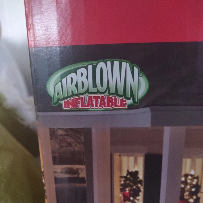 Holiday Time 8 FT Nutcracker Face Christmas Airblown Inflatable Lights