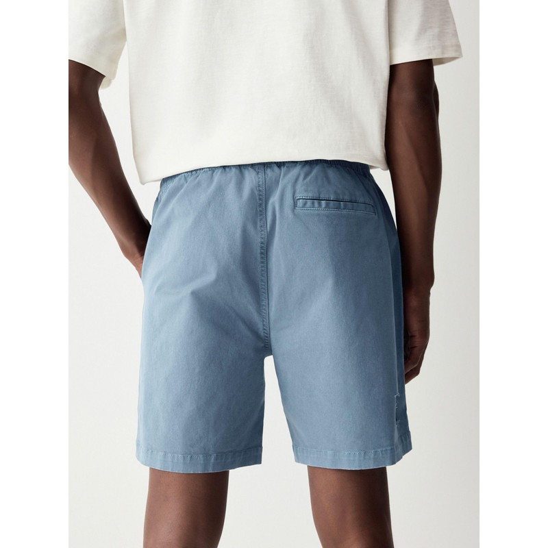 NEXT Docks Shorts with Piece Dye, blue, S