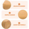 Healvian Sauna Neck Rest, Rattan Neck Pillow Sauna Backrest Plastic