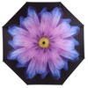 Soake Everyday Reverse Folding Umbrella Purple Daisy