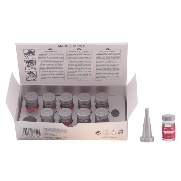 Kerastase Specifique Aminexil Force R 10 * 6 ml - Kopfhautbehandlung, 1er Pack (1 x 1 Stück)