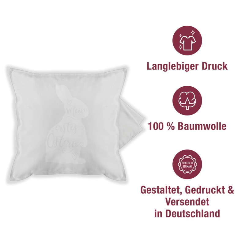 Shirtracer Cushion Cover – Easter Cushion – My First Easter