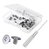 M.2 SSD Mounting Screws Kit,50PCS PCIE NVME M.2 Screws for