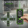 Huepar Dual Laser Measuring Tool, 656Ft Green-Beam Bilateral Digital Laser