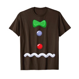 Funny Gingerbread Man Christmas Costume T-Shirt