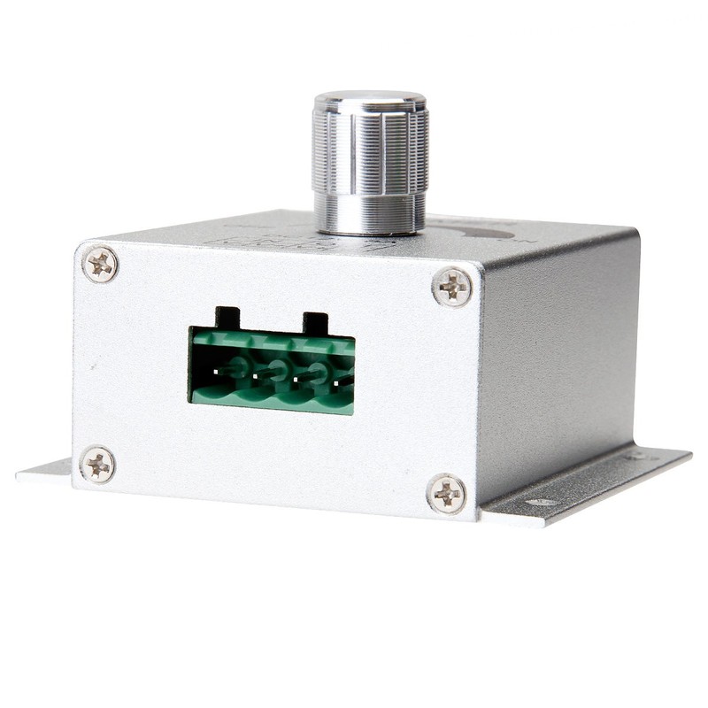 SUPERNIGHT 12V Dimmer Switch, Dimmer Knob Aluminium Case DC12V-24V 8A
