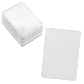 Sideloader Trading Card Card Case Dirt Scratch Resistant Storage (25 Count, Clear White)