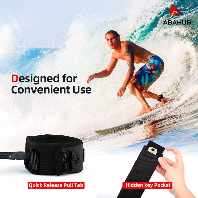 Abahub Premium Correa para Tabla de Surf Sup Leashes de