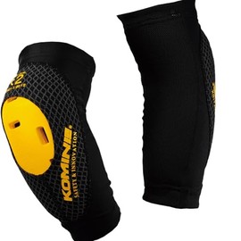 Komine SK-824 1240 CE Level 2 Support Elbow Guard for Motorcycles Black