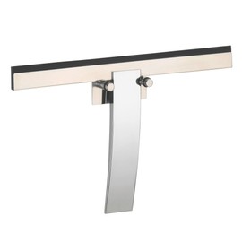 Wenko 18172100 Bathroom wiper Gela, shiny for bath and shower, Metal Zinc diecasting , Shiny