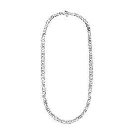 Fossil Unisex Heritage Silver Stainless Steel Necklace, JA7238040