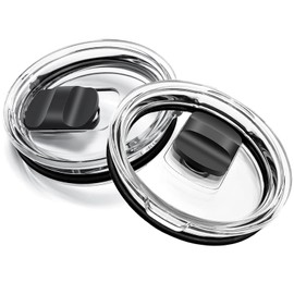 30 oz Tumbler Lid,with Magnetic Slider Switch, Replacement Lids Compatible for YETI 30 oz Tumbler, 14 oz Mug and 35 oz Straw Mug, 2 Pack Travel Spill Proof Cup Lids Covers BPA Free