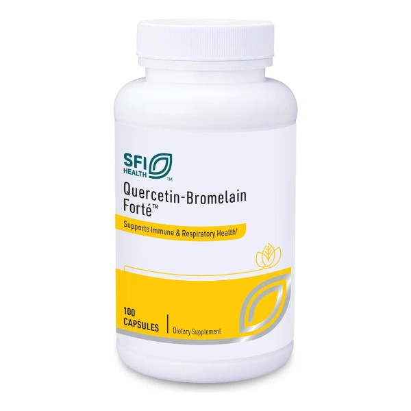 Sfi Health Quercetin-bromelain Forté 100 Caps Sabor Sin Sabor