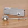 HULISEN Flour Duster for Baking, One-Handed Operation, 304 1, Silver