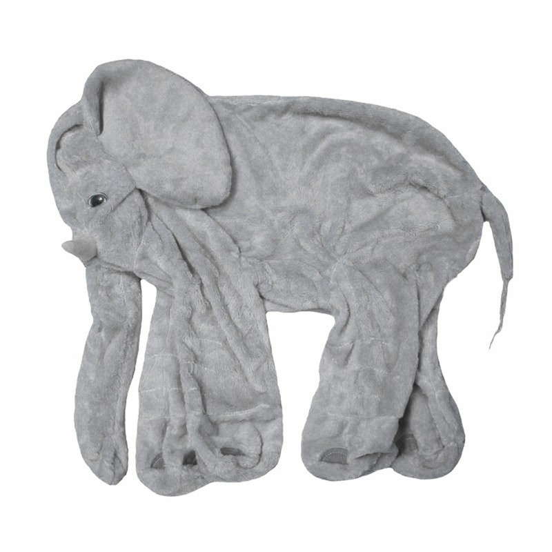 No Filling Elephant Plush Toy No PP Cotton Plush Animal