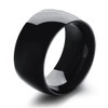ZENSE - Black Titanium Steel Men's Ring ZR0164