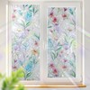 Window Privacy Film Stained Glass Window Film Decorative Static Cling