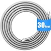 Refrigerator water line - 30 FT Premium Stainless Steel Braided