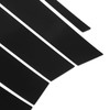 6 Pcs Side Door Window Cover Glossy Black Pillar Post