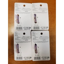 scünci 4 Pack: Scunci Purple Butterfly Gold Claw Clip Spring Collection (6198) R9P6a