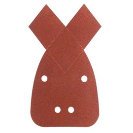 Bosch 2609256A68 95 x 135cm Sanding Sheets for Multi Sanders with Velcro Type Fastening / Grit 40 (5 Pieces)