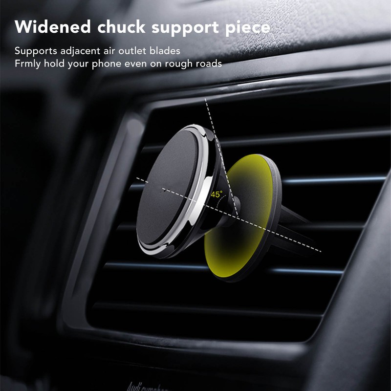 Car Magnetic Phone Holder 360 Degrees Adjustable Strong Magnet Air