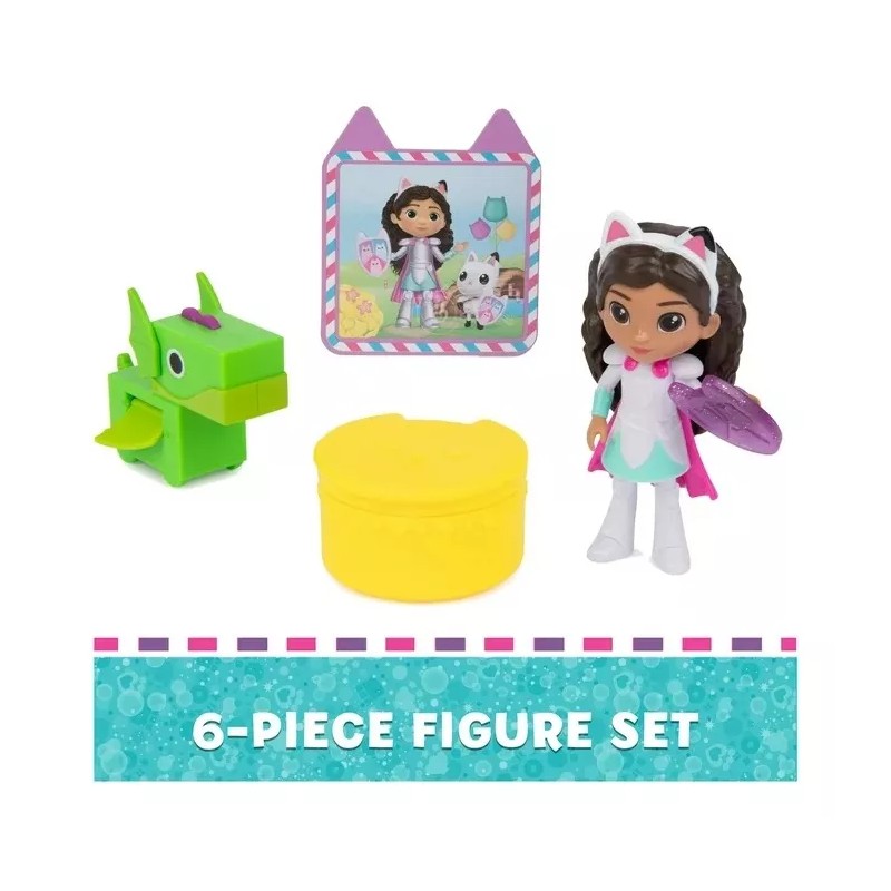 Spin Master Gabbys Dollhouse Set Figuras Gabby La Valiente Y
