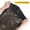 Automatic Trash Can Refill Bags 6 Rolls Black Trash Bags