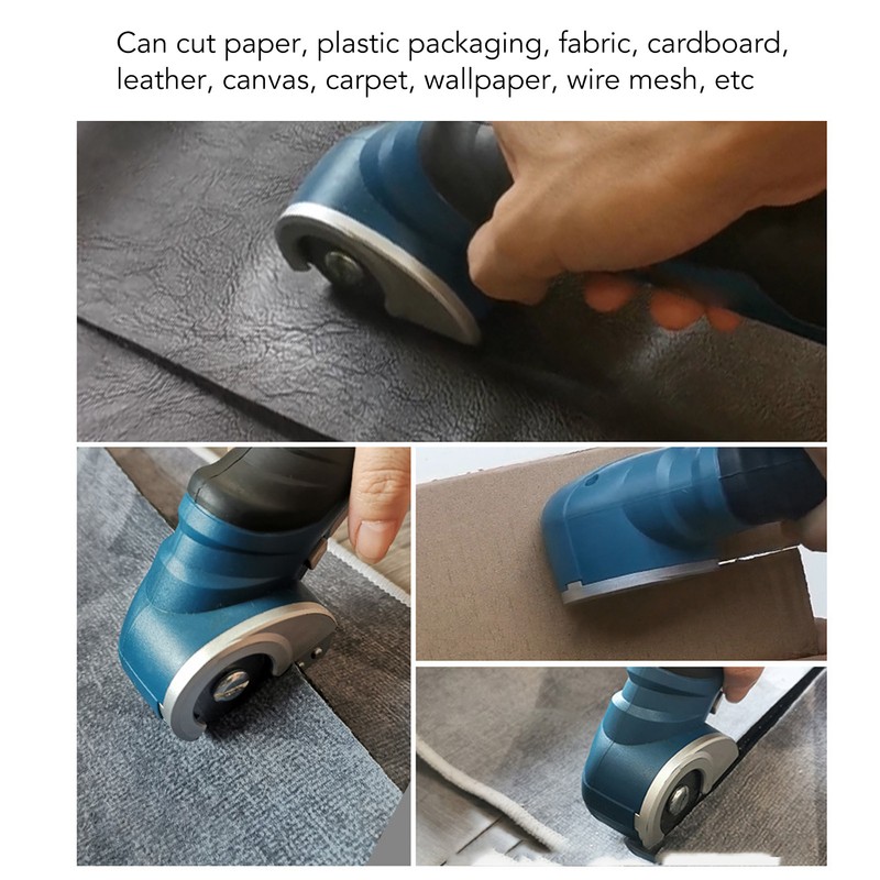 Cordless Electric Scissors Powerful Steel Blade Electric Mini Cutter for