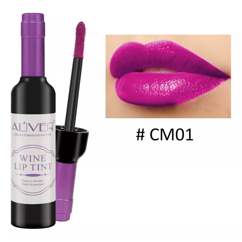 Aliver Gloss Labios Larga Duración Impermeable Efecto Mate Kit Pack