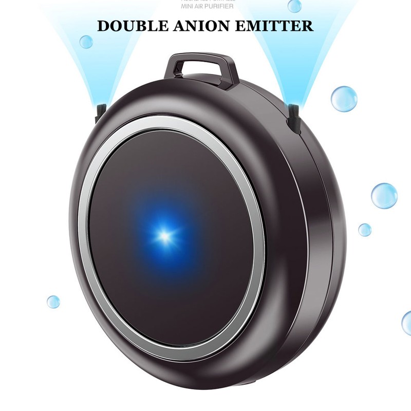 Anion Air Purifier Necklace Wearable Mini Negative Ion Air Freshener