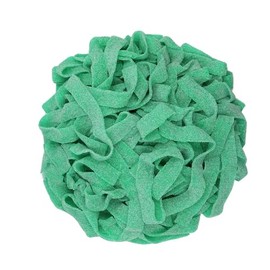 Smarty Stop Every Sour Belts Flavor Gummy Candies 1 Pound (Green Apple)