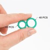 80PCS Power Pressure Washer O-Rings, for 1/4”(40PCS), 3/8”(40PCS), M22 Quick