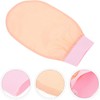 Guante Exfoliante Rosa para Baño y Ducha de Seda Imitada