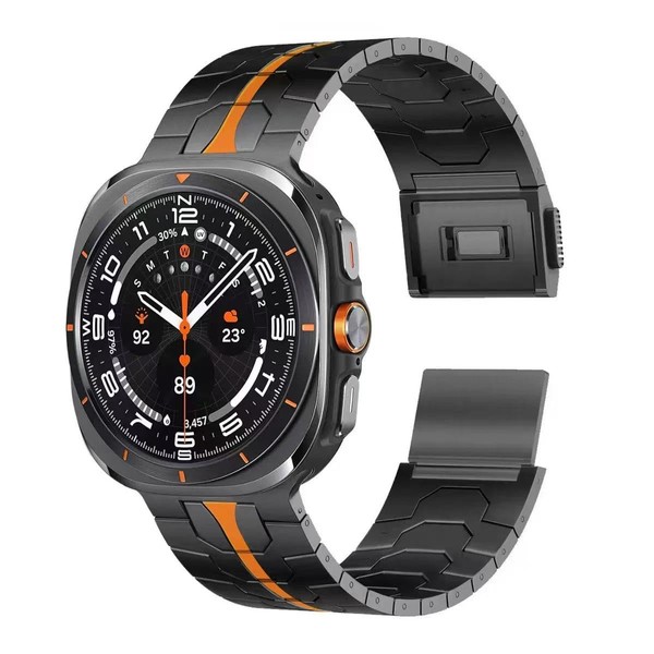 NeXStrix Titanium Magnetic Bands Compatible with Galaxy Watch Ultra 47mm,