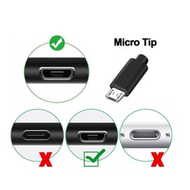 Micro USB Charging Cable Power Supply Wire for Bose QC20, Beats Studio2.0, Beats Powerbeats2.0 Headphones-0.6ft