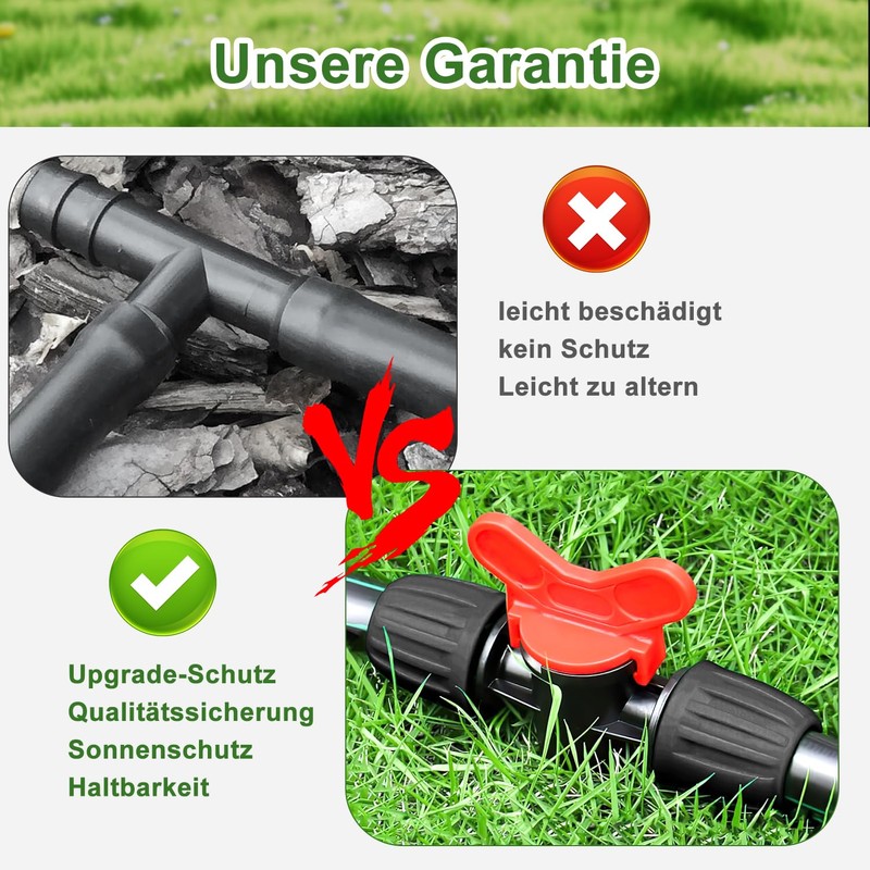 Shut-off Valve for Micro Drip System 1/2 Inch 10 Pieces