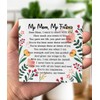 Gift for Mom from Daughter or Son - "My Mom,