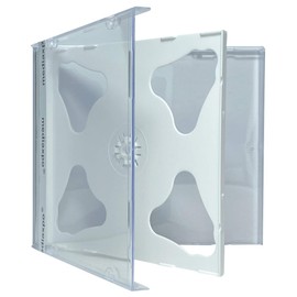 mediaxpo 200 Standard White Double CD Jewel Case