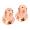 24pcs IPT40 Tip Electrode Kit, Plasma Cutting Torch Tip, Brass