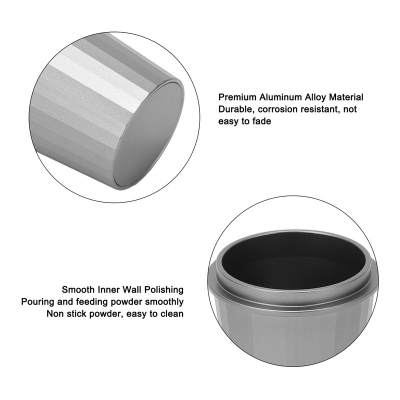 58mm Dosing Cup Prevent Stick Aluminum Alloy Multipurpose Coffee Powder