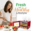 Electric Countertop Food Dehydrator Machine - 350-Watt Premium Multi-Tier Meat