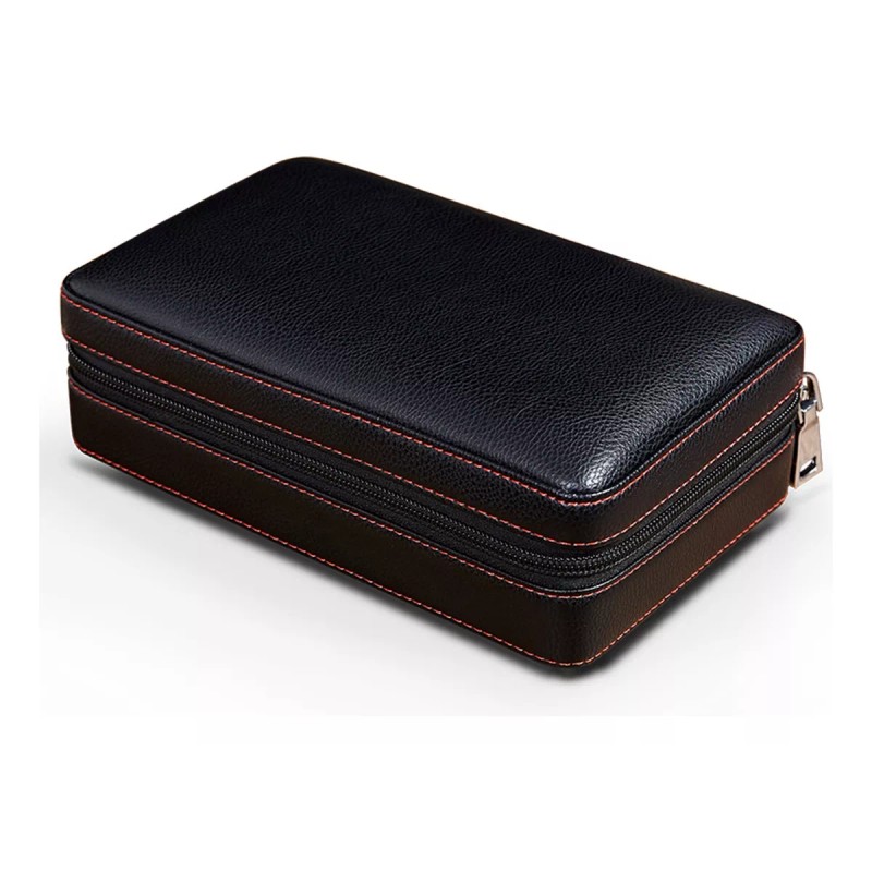 Generic Estuche Portátil De Viaje Humidor Para Puros Habanos De