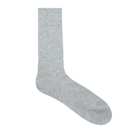 Rasavi Men's Dress Socks, Color - Grey, Pack of 3, Size - 6 to 9, Trouser Breathable Business Professional Formal Wear | Everyday Sock | Solid Colors