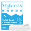 MyKlens Toilet Bowl Cleaner Sheets, Natural Toilet Bowl Cleaner Strips,