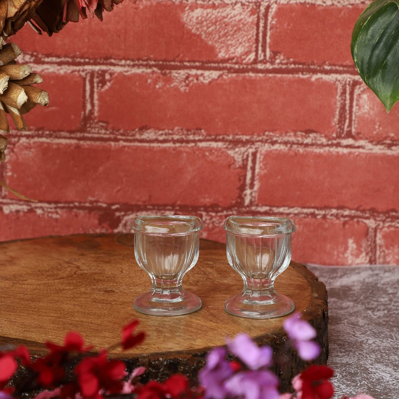 Eye Wash Cup Set of 2, Made of Glass for