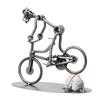 Screw Manikin MTB Mountain Bike Cycling Stone-Hand-Made Gift Idea