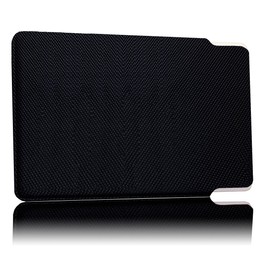 SECVEL card protection sleeve premium edition - PROTECTION against RFID/NFC and magnetic fields - Quattro Nero